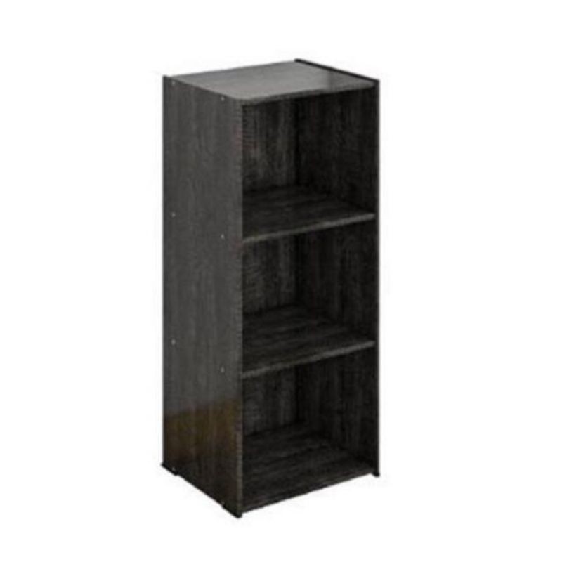 rak buku / rak salon / rak serbaguna 3 susun