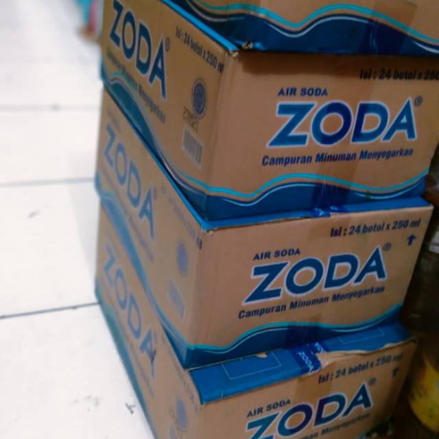 

Zoda Air Soda 250 Ml isi 24 botol/Karton