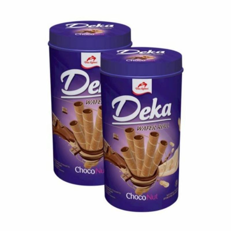 

DEKA WAFER ROLL CHOCO NUT CAN 360GR