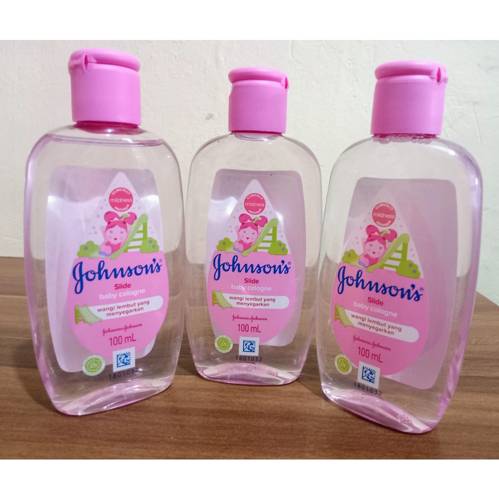 Johnsons Slide Baby Cologne 100ml/JOHNSON BABY COLOGNE PINK