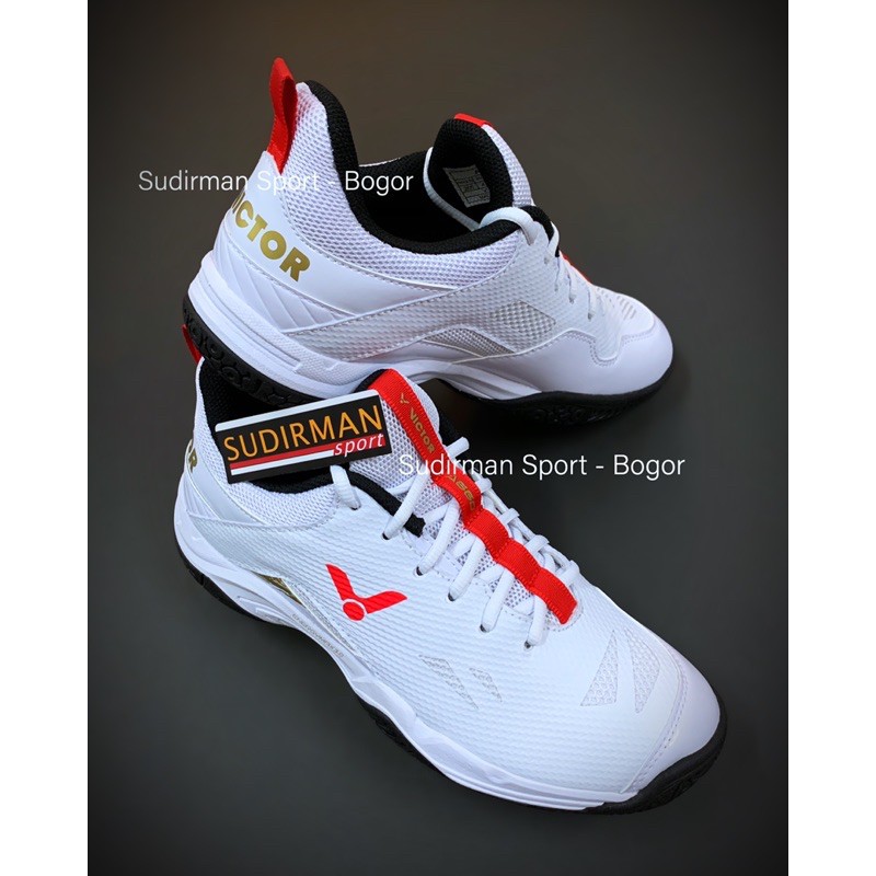New Sepatu Badminton Victor A 660 / A660 / A 660 A / A660 A (Bright White)
