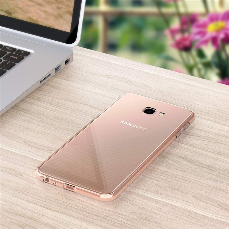 SAMSUNG Galaxy J4 plus J4+ Case Silicone Clear TPU Back Cover Kasus Silikon Casing-3
