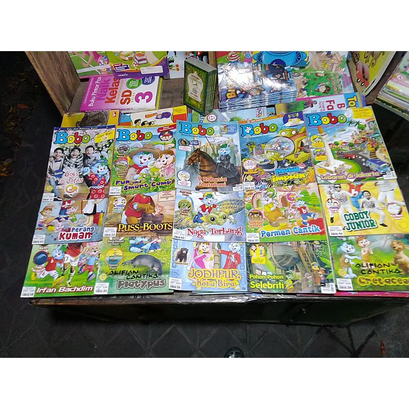 MAJALAH BOBO EDISI 2000 KE ATAS (RANDOM)