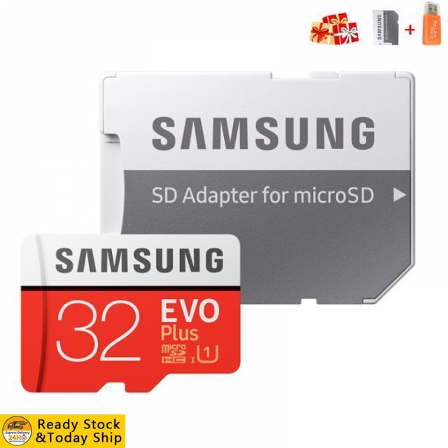 ✦ new*  Samsung Evo Plus 32GB / 64GB/ 128GB Micro As Card With Adapter