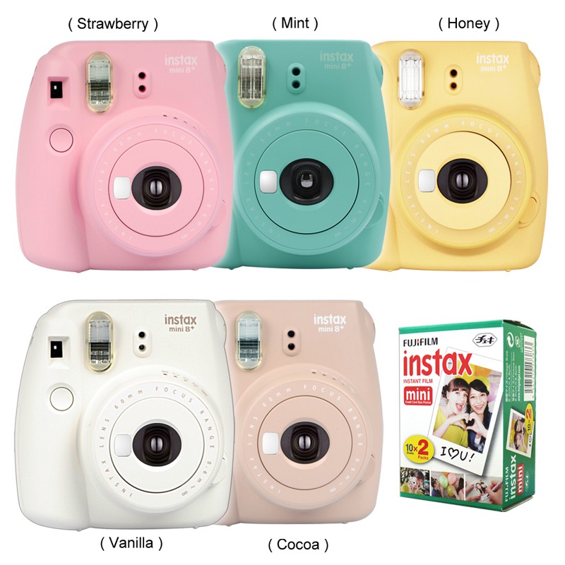 Fujifilm Instax Mini 8 8 Plus Instant Camera Series Fuji Mini Instant Photo 20 Film