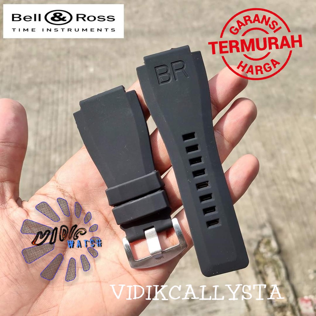 Tali jam tangan karet Rubber Bell &amp; Rose Bell n Rose Bellrose Karet Rubber