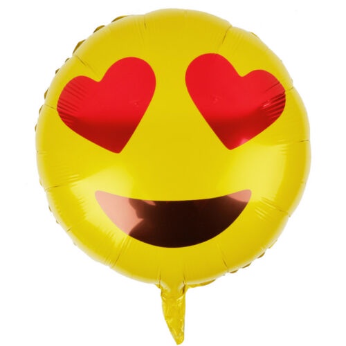 Balon Foil Desain emoji Kiss Untuk Dekorasi Pesta Pernikahan / Ulang Tahun