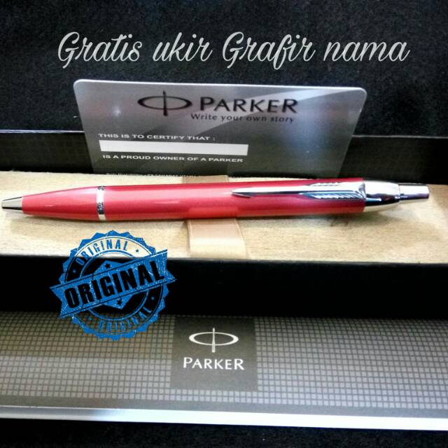 

Jual pulpen parker original rare item pink