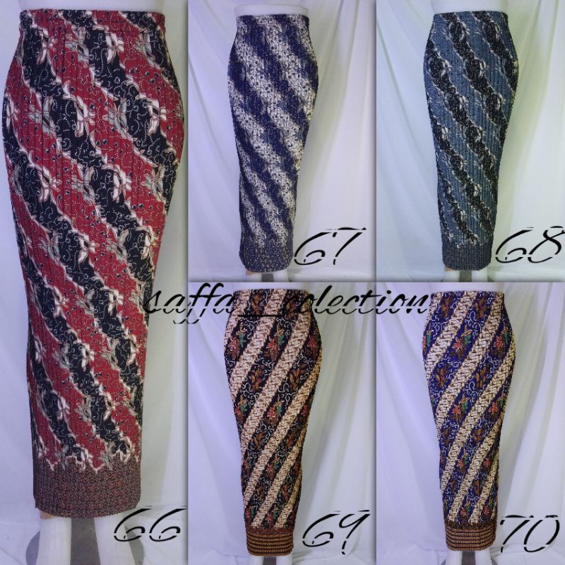 rok prisket batik/stelan kebaya/rok batik prada/rok batik