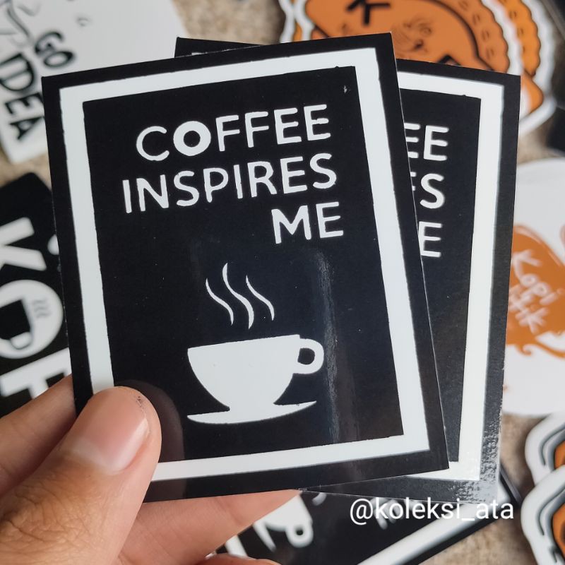 stiker COFEE INSPIRASI