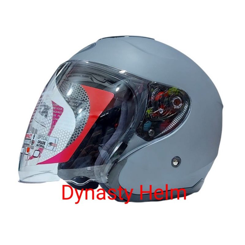 KYT KYOTO SOLID MATT GORILLA GREY