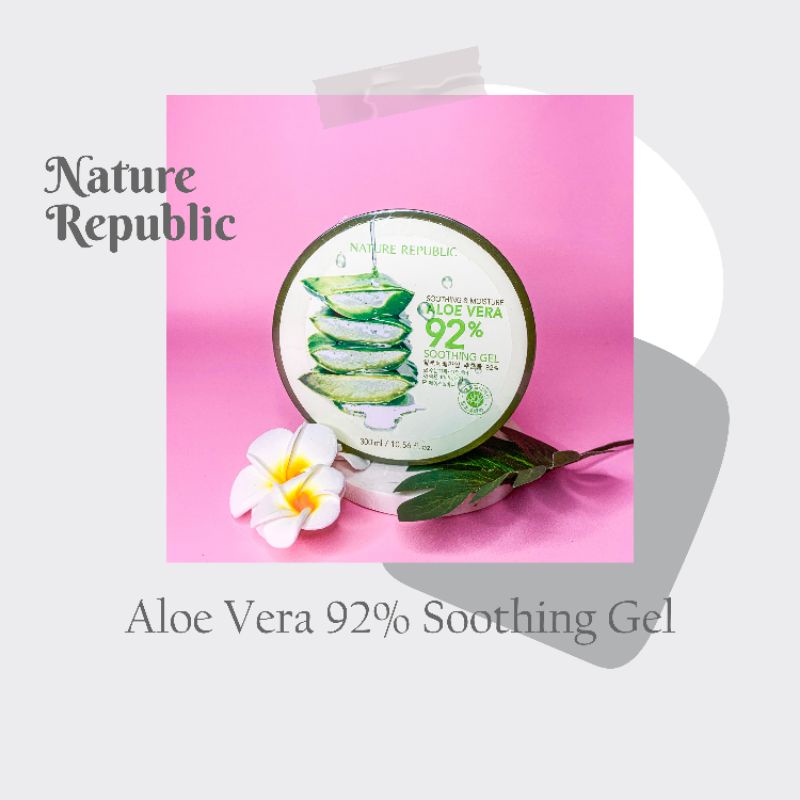 Aloe Vera 92% Soothing Gel