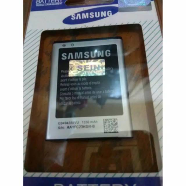 BATERAI ACE DUOS S6802/S5830 SAMSUNG origina 99%