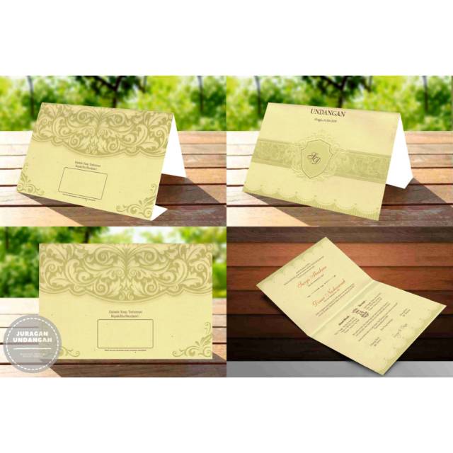 Blanko Undangan/ Undangan Pernikahan/ Undangan Murah Erba 88199
