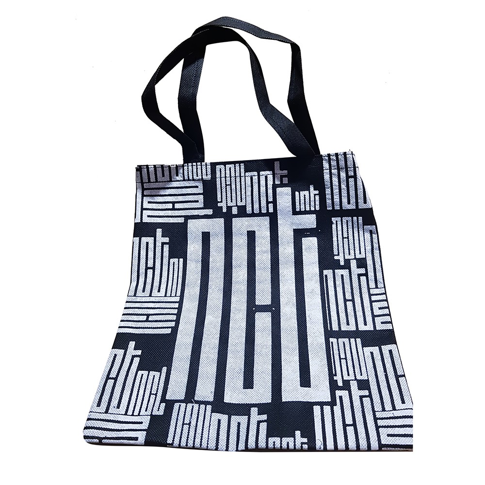 Tas Hitam Nct Totebag Tote Spunbond Full Sablon Kpop