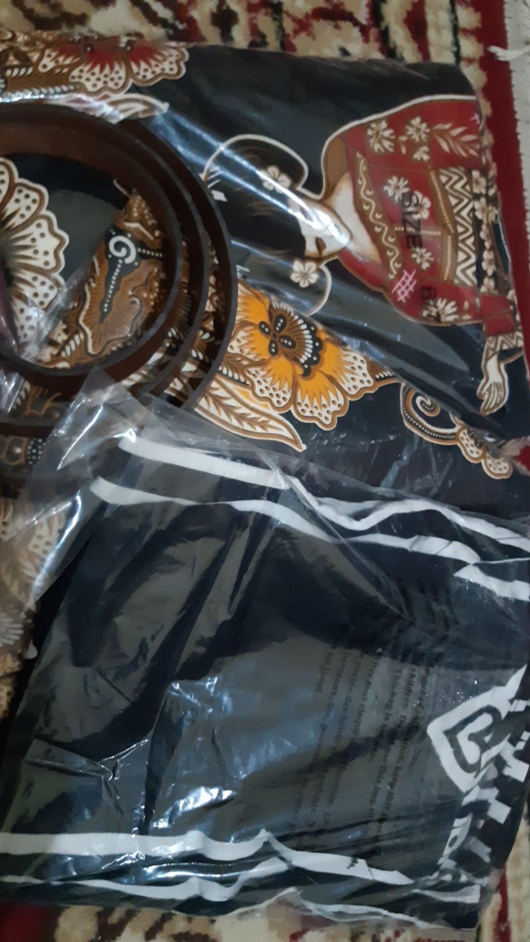Daster Batik Solo Kelelawar Motif Oshin Ld.-+132cm Pj.-+115cm