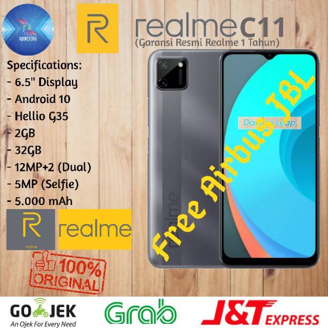 Realme C11 Ram 3GB Rom 32GB 3/32 & 2/32 Garansi Resmi