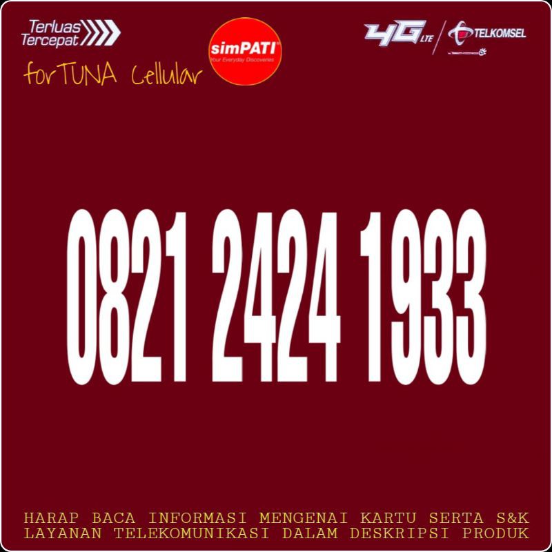 Nomor Cantik Telkomsel 1933 Bobotoh Persib Bandung