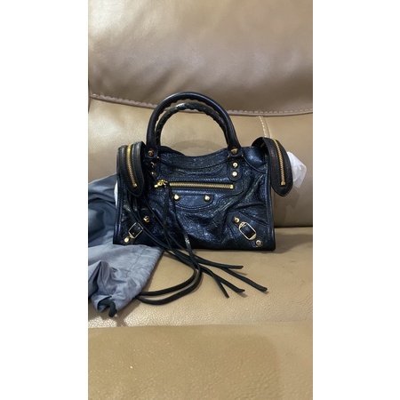 BALENCIAGA MINI CITY CLASSIC GHW