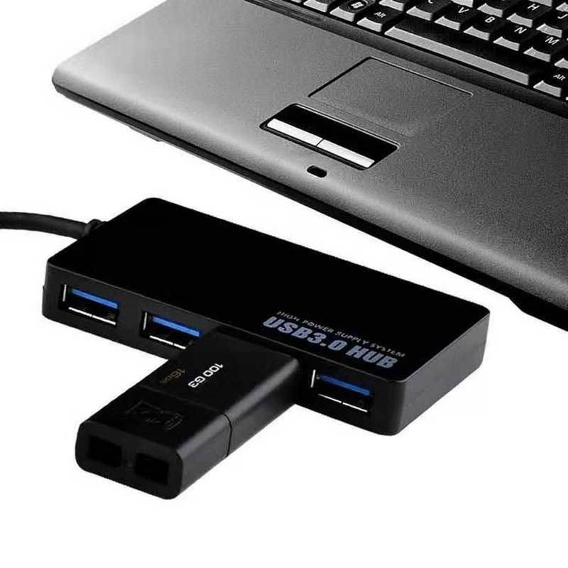 Hub Splitter 4 Port Usb 3.0 Kecepatan Tinggi