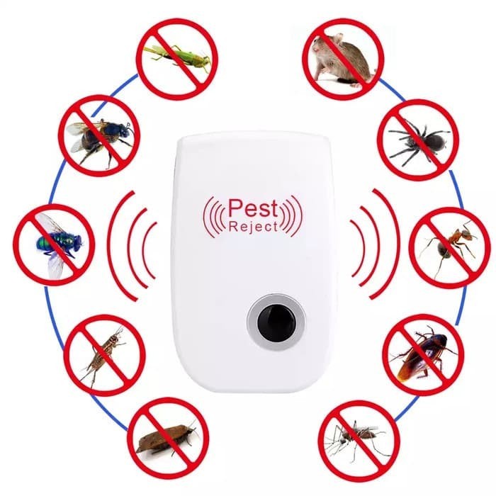 APN01-Ultrasonic Pest Reject Riddex Control Alat Pengusir Serangga