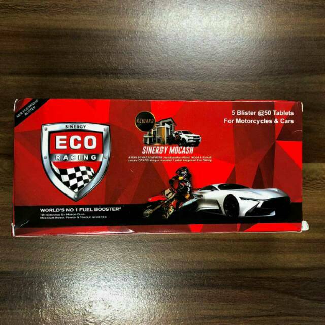 Eco Racing Motor Kemasan Box ORI AGEN RESMI Bisnis Sinergy PT. BEST