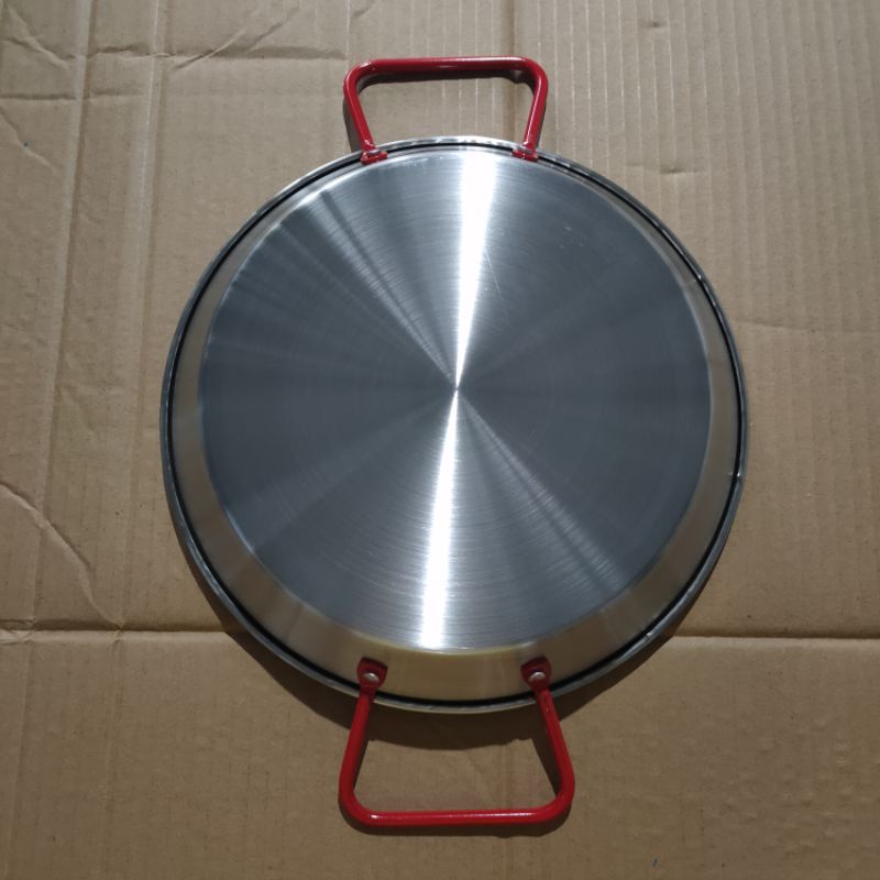 Paella /Seafood Pan Silver 24cm