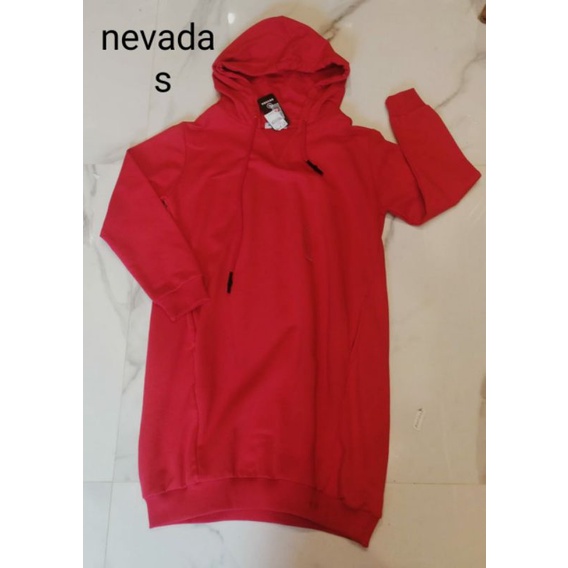 Long Sweater / Hoodie Wanita Nevada
