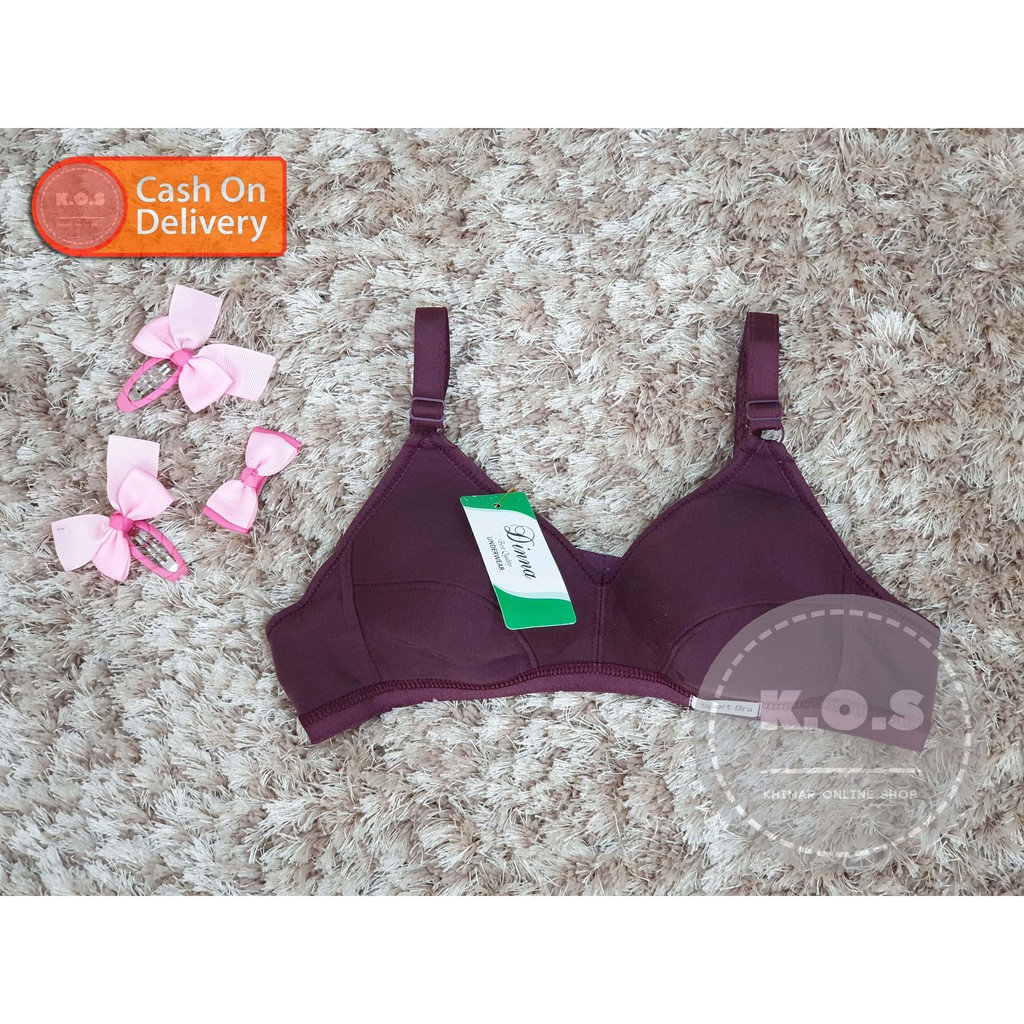 sportbra remaja dinna tanpa busa tanpa kawat size 34-38 kait 2