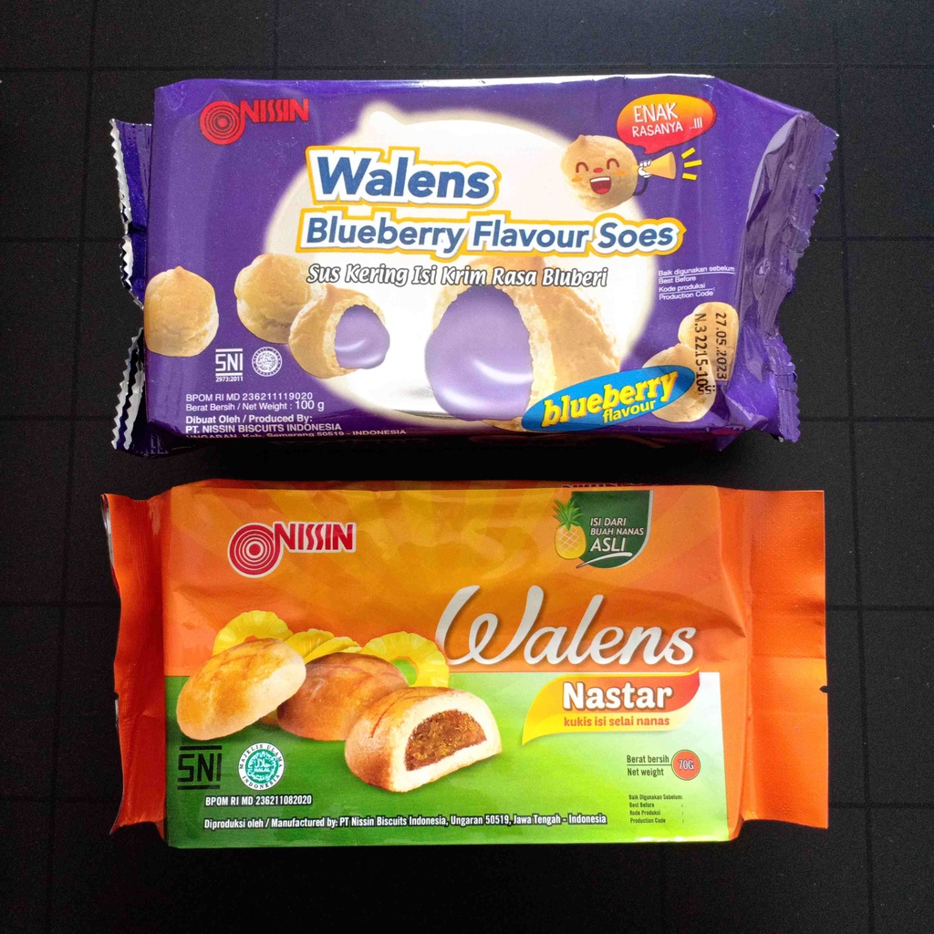 Nissin Sagu Keju Walens Kukis Semprit Choco Vanilla Cheese Soes Sus Kering isi Krim Coklat Keju Nastar Nanas Bluberi Blueberry Kue Biskuit Makanan Ringan Snack Cemilan Camilan Anak