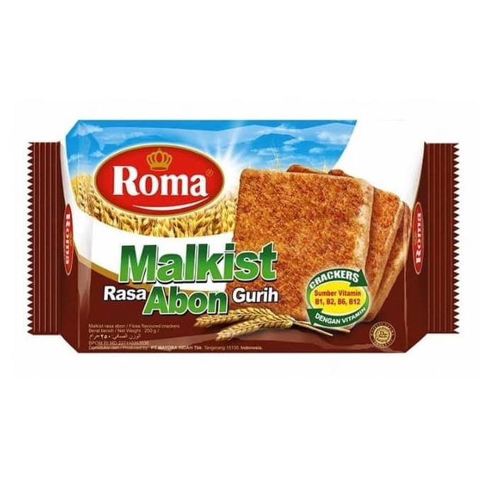 

Roma Malkist Rasa Abon Gurih 1 Pak