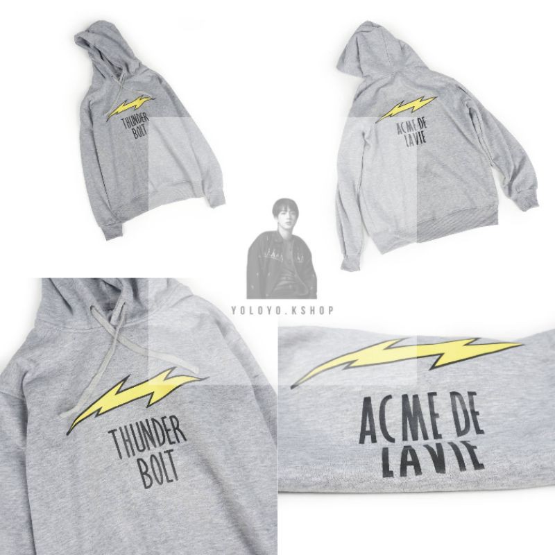 JAKET KOREA HOODIE KOREA KPOP NCT NEO CULTURE JISUNG RENJUN THUNDER BOLT NCT127 NCT U KOREAN NCTZEN