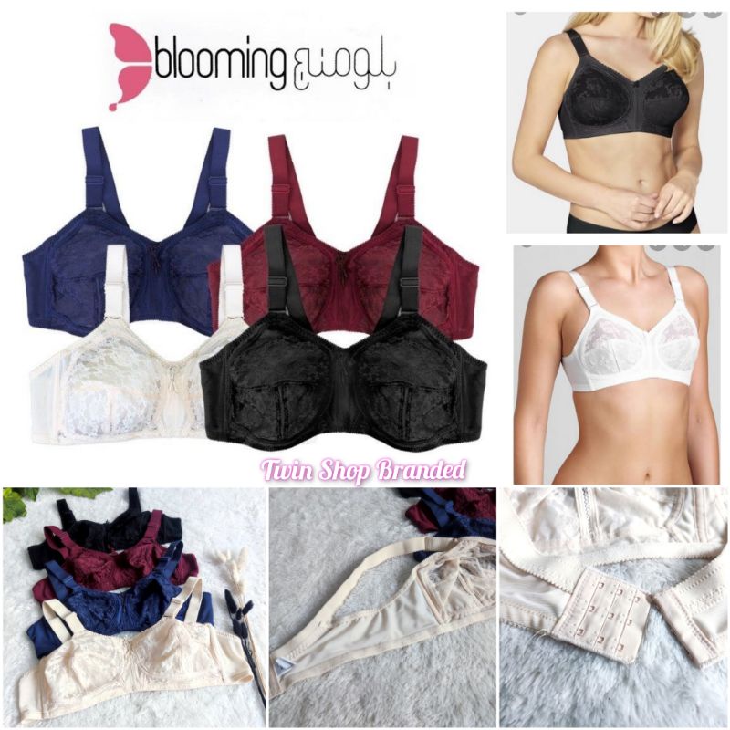 BLOOMING MAMA BRA TANPA KAWAT TANPA BUSA BIG SIZE TANPA BOX