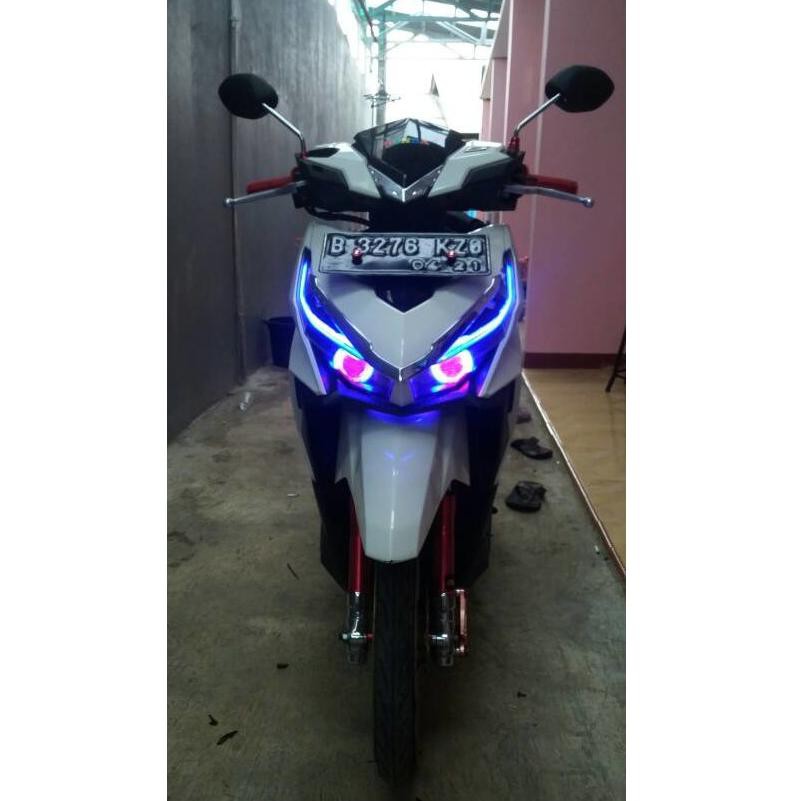 [L017] Lampu Alis 30 CM Senja LED Mobil Motor Nmax Vario CBR CB 150R Vixion R15 R25 GSX Ninja 250 FI
