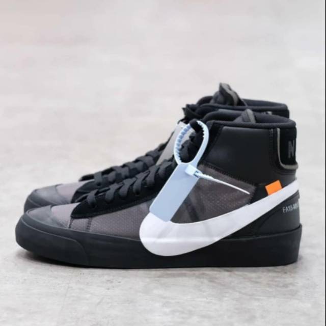 Sepatu Nike blazer off white grim reaper