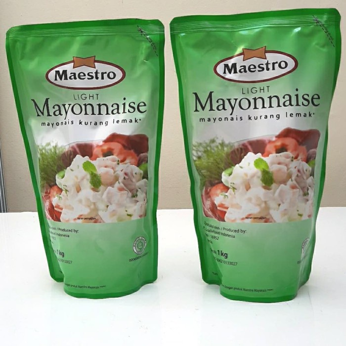 

01F1S Maestro Mayonnaise Light 1Kg Rendah Lemak Fsfs201