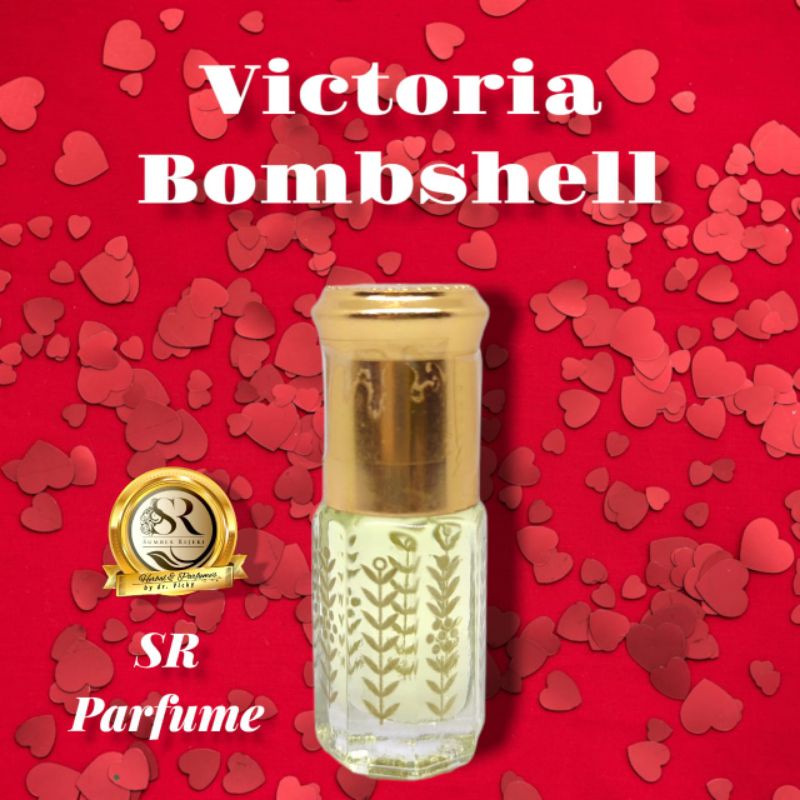 Parfum Searah Victo*ria Bom*bshell by SR Parfume Kemasan Tola Printing Padi / Batik STIK OLES / ROLL ON Ukuran 3 , 6 dan 12 ml Murni Bibit Parfum Tidak Mengandung Campuran Apapun