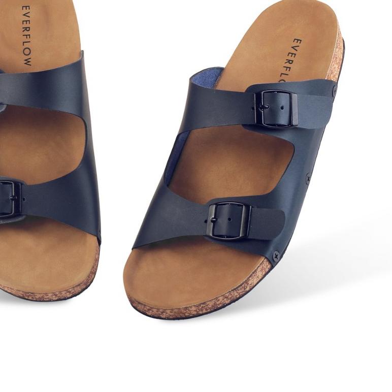 ۞ Everflow Sandal Pria Kulit Sintetis Big Size Sandal Jumbo size 45 ☜