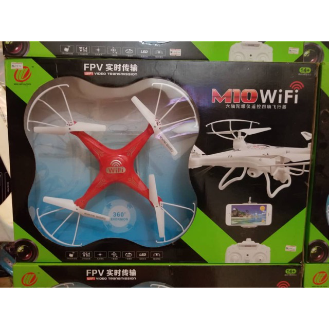 *M10* Wifi FPV RC Drone  with VIDEO CAMERA