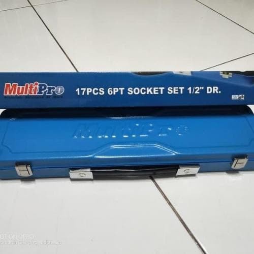 socket set 17pcs MULTIPRO kunci sok kunci socket set