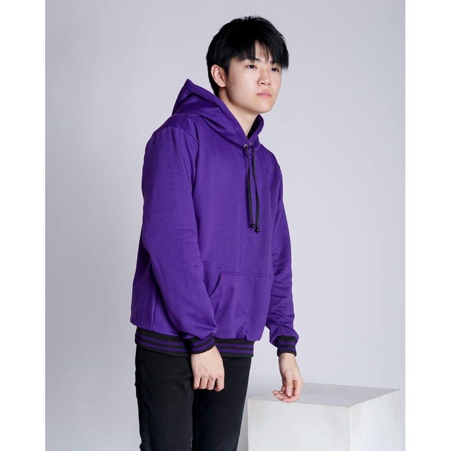 ALIPIO - Sweater Hoodie BASIC VIOLET