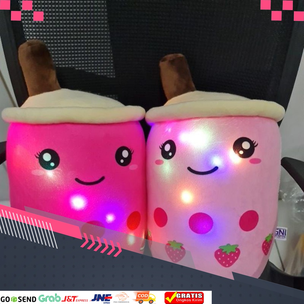 Boneka Boba Mini Led Murah Lucu Dan Imut Bahan Halus Empuk Kualitas Import Standar Sni | Boneka Boba
