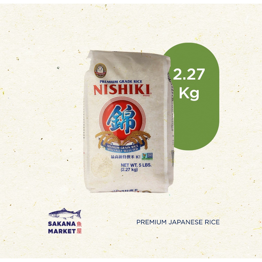 

Nishiki Premium Grade Rice - Beras Jepang Premium