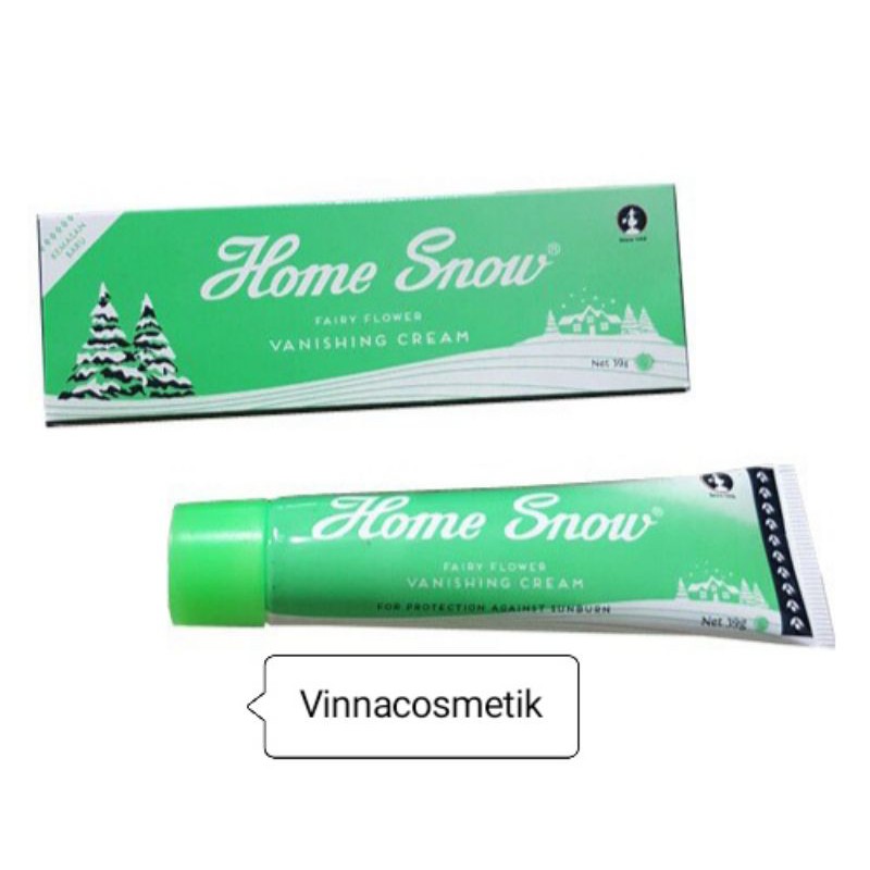 HOME SNOW VANISHING CREAM ISI 39 GR ORIGINAL 100%~BERKUALITAS
