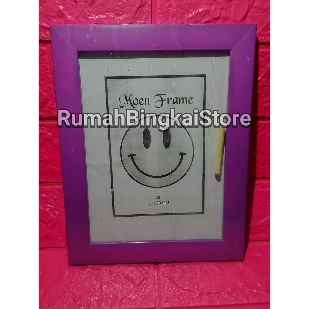 Bingkai Foto Minimalis Ukuran 6R (15cm x 20cm) / BISA BAYAR DITEMPAT