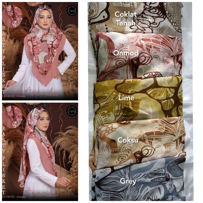 Hijab jilbab Khimar Rasty Ori ayyuby