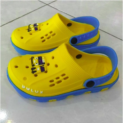 DX-202D Sandal Baim Anak Cowok Karakter Tayo Merek Dulux Ukuran 25-30