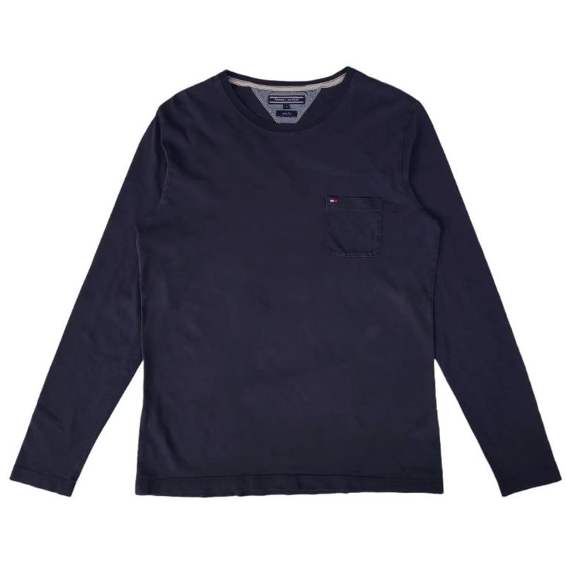 Tommy Hilfiger Long Sleeve (Kaos Second/bekas Brand)