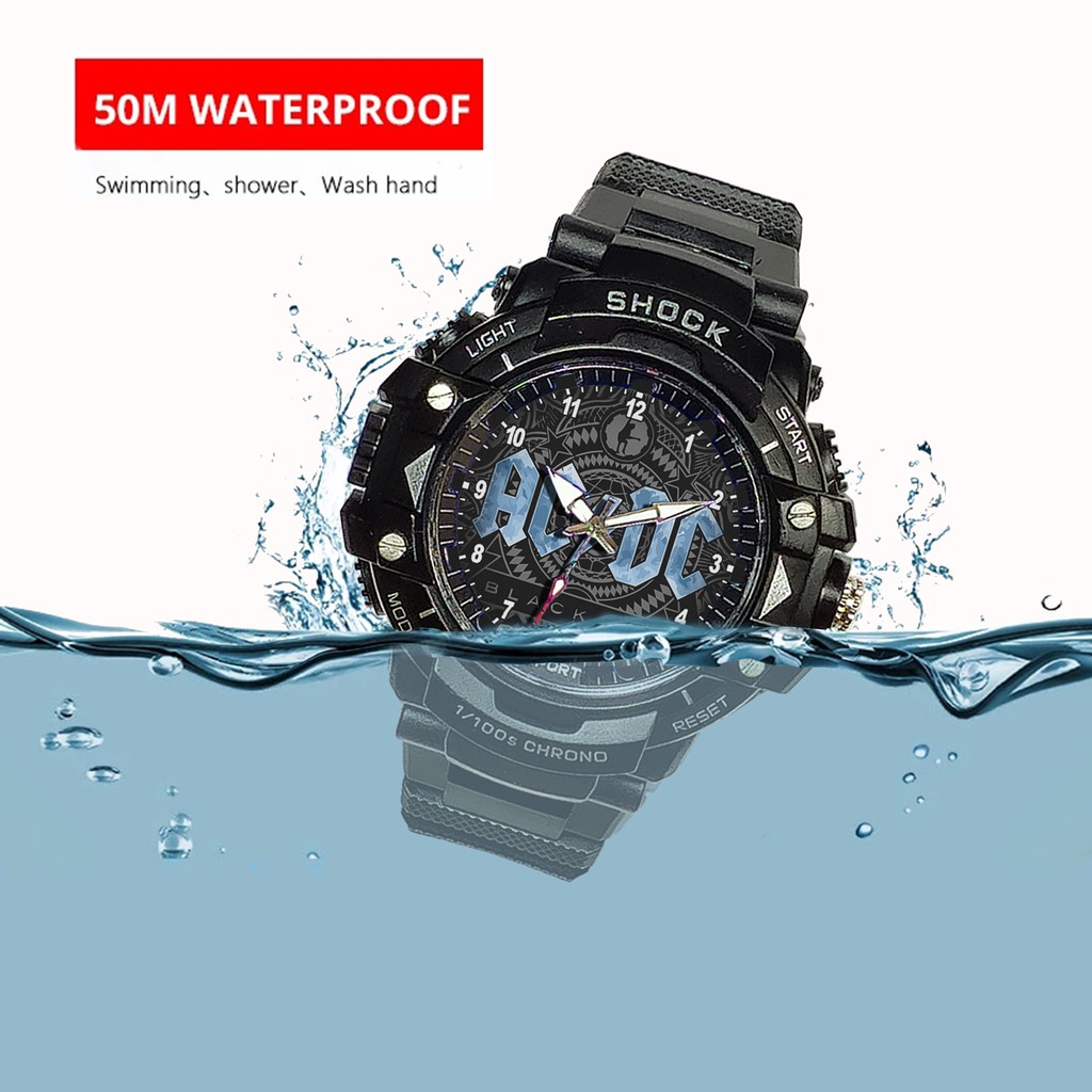 (JOS GANDOS BOS) Jam Tangan  ACDC - 20 (Exclusive)