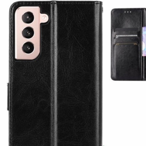 SAMSUNG S21 / S21 PLUS/S21 ULTRA CASE FLIP LEATHER SOFTCASE STANDING, CASE FLIP KULIT